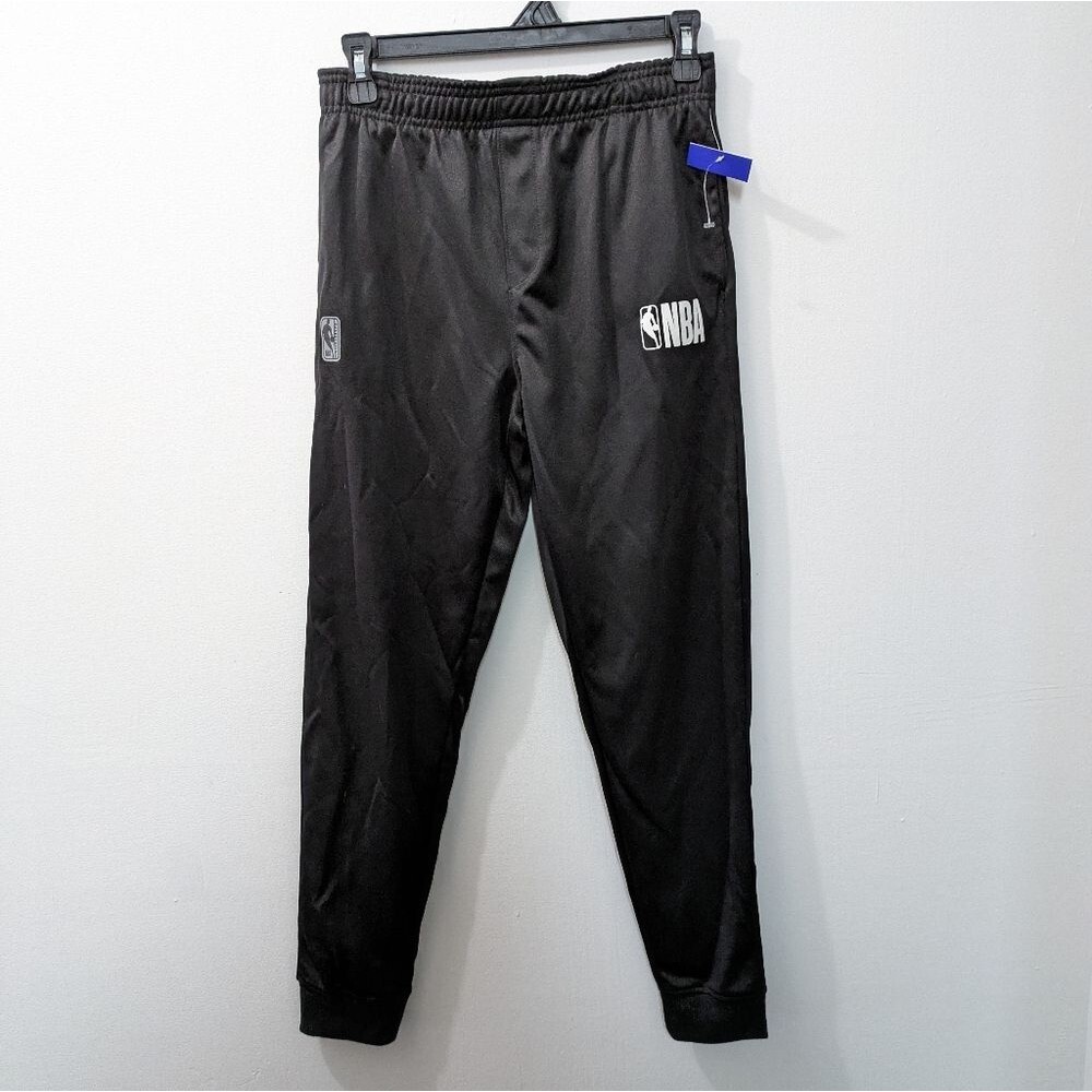 NBA Black Jogger Pants, Boys 14-16, NEW